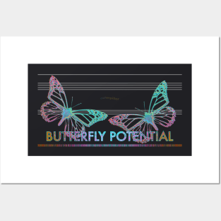 Butterfly potential. Posters and Art